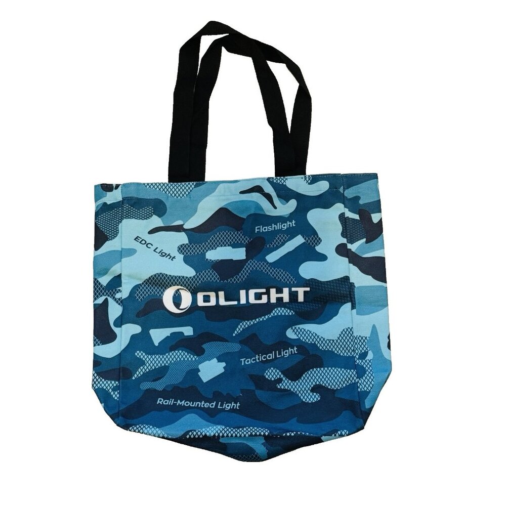 Olight Flashlight Tote Bag Blue Camo Shot Show 2026